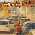Porvorim–guirim Traffic Chaos Raises Safety Concerns