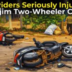 Two Riders Seriously Injured in Morjim Two-Wheeler Crash