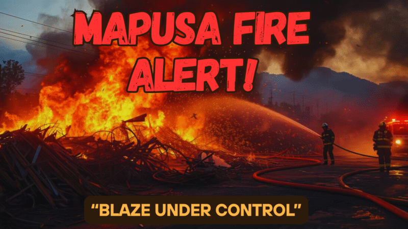 Fire at Mapusa Scrapyard, No Casualties