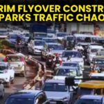 PORVORIM FLYOVER CONSTRUCTION SPARKS TRAFFIC CHAOS
