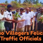 Velsao Villagers Felicitate Traffic Officials