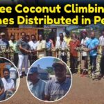 Free Coconut Climbing Machines Distributed in Pernem