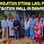 Foundation Stone Laid for Protection Wall in Sangolda