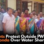 Residents Protest Outside PWD Office in Ponda Over Water Shortage