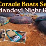 Six Coracle Boats Seized in Mandovi Night Raid
