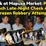Shock at Mapusa Market: Police Launch Late-Night Check After Brazen Robbery Attempt