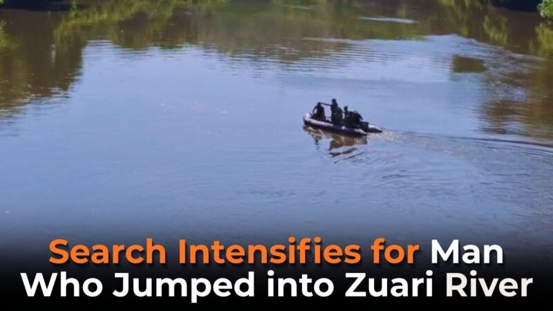 Search Intensifies for Man Who Jumped into Zuari River