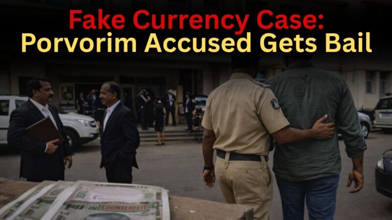 Fake Currency Case: Porvorim Accused Gets Bail