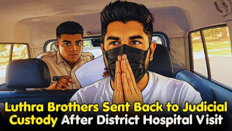 Luthra Brothers Sent Back to Judicial Custody After District Hospital Visit