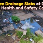 Broken Drainage Slabs at Duler Trigger Health and Safety Concerns