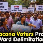 Canacona Voters Protest Ward Delimitation