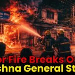 Major Fire Breaks Out at Krishna General Store