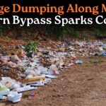 Garbage Dumping Along Margao Western Bypass Sparks Concern