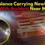 Ambulance Carrying Newborns Meets With Accident Near Margao