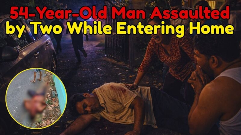 54-Year-Old Man Assaulted by Two While Entering Home