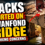 Cracks Reported on Rawanfond Bridge Amid Sinking Concerns