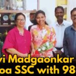 Sanvi Madgaonkar Tops Goa SSC with 98%