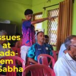 Civic Issues Raised at Agarwada-Chopdem Gram Sabha