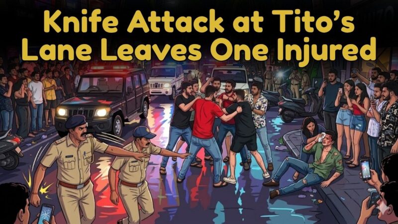 Knife Attack at Tito’s Lane Leaves One Injured