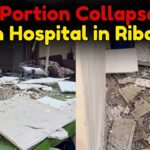 Slab Portion Collapses at Ayush Hospital in Ribandar