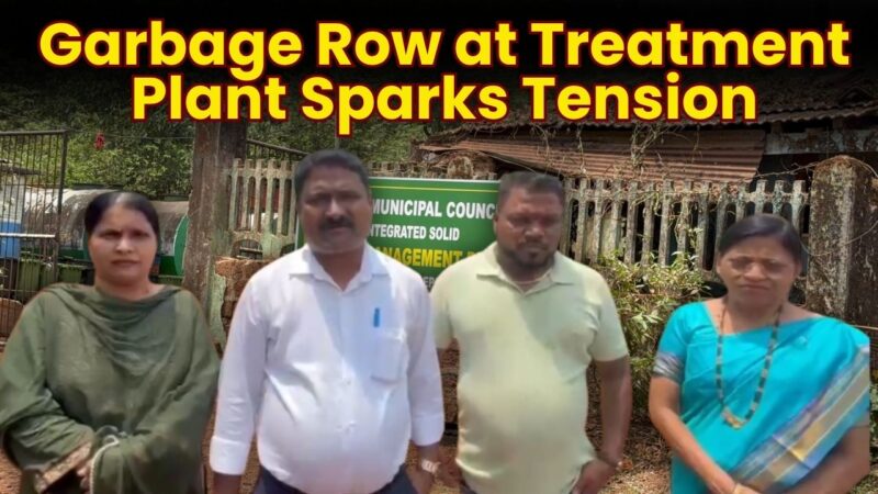 Garbage Row at Treatment Plant Sparks Tension