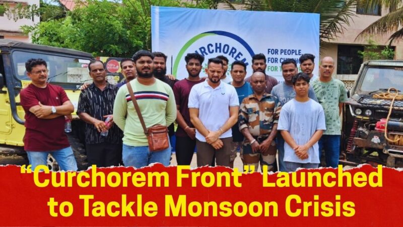 “Curchorem Front” Launched to Tackle Monsoon Crisis