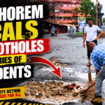 Curchorem Locals Fill Potholes After Series of Accidents