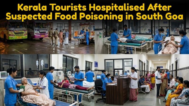 Kerala Tourists Hospitalised After Suspected Food Poisoning in South Goa