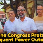Pedne Congress Protests Frequent Power Outages