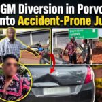 CHOGM Diversion in Porvorim Turns Into Accident-Prone Junction