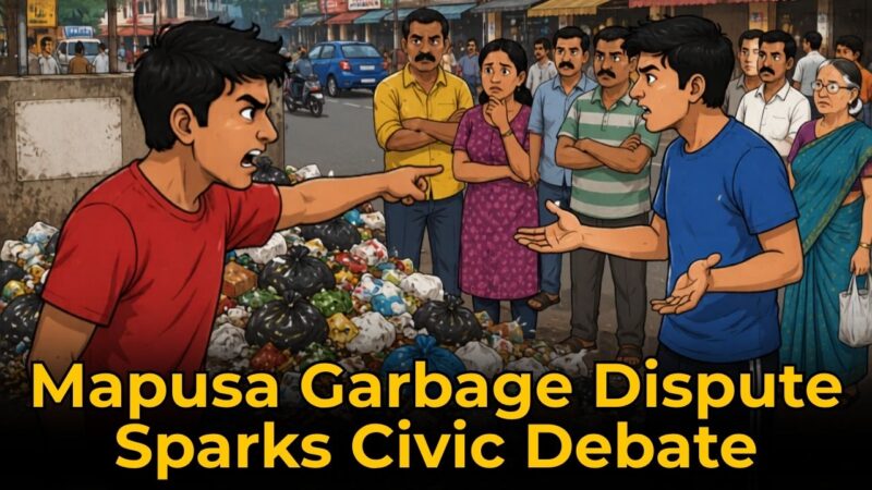Mapusa Garbage Dispute Sparks Civic Debate