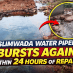 Muslimwada Water Pipeline Bursts Again Within 24 Hours of Repair