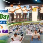 International Yoga Day Celebrated at Valpoi’s Kadamba Hall
