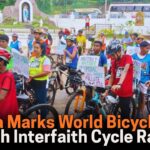 Ponda Marks World Bicycle Day with Interfaith Cycle Rally